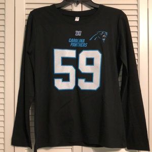CAROLINA PANTHERS LUKE KUECHLY SHIRT